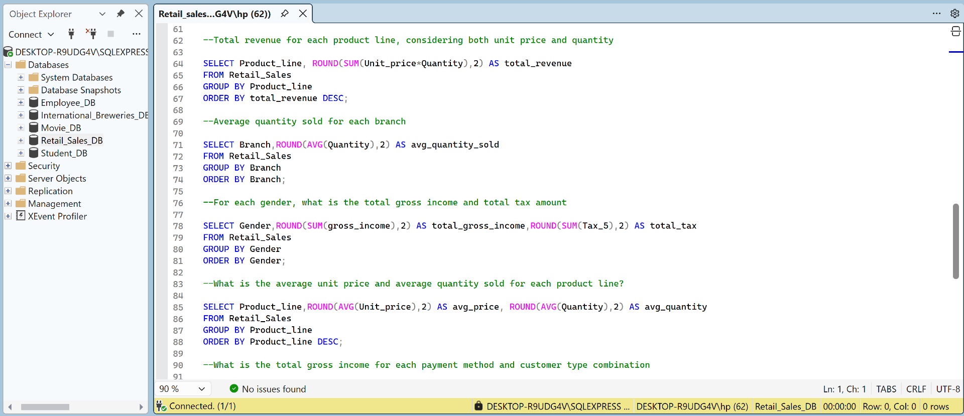 How I Analyzed a Retail Sales Performance